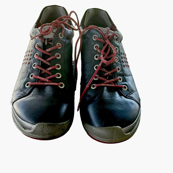 ecco yak leather golf shoes